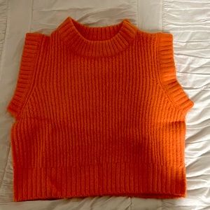 ASOS Orange Sweater Vest